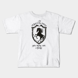 The Prancing Pony - You Shall Not Thirst - Fantasy Funny Kids T-Shirt